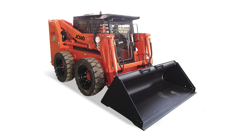 Ultra-low skid steer loader JC50D