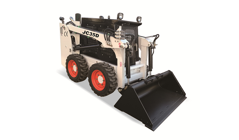 Ultra-low skid steer loader JC35D